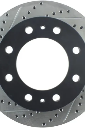 StopTech 01-09 Chevrolet Silverado 2500HD 3500 Front Right Slotted & Drilled Rotor Top Pick
