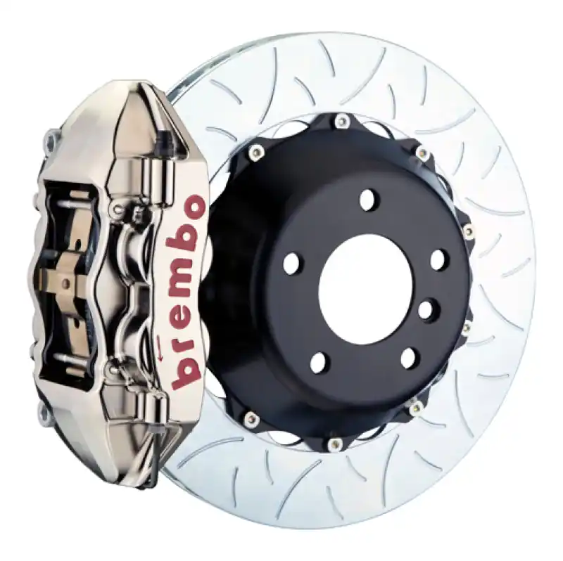 Place Order Brembo 17+ LC500/18+ LS500 Rear GTR BBK 4 Piston Billet 380x28 2pc Rotor Slotted Type3- Nickel