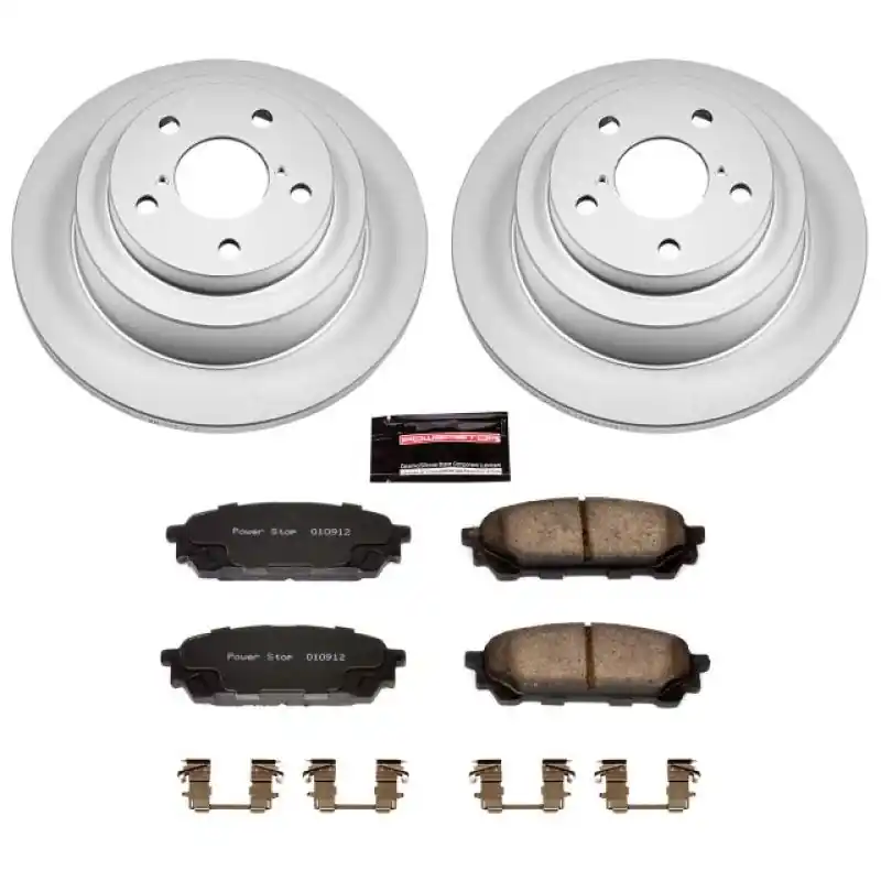 New Release Power Stop 05-06 Saab 9-2X Rear Z17 Evolution Geomet Coated Brake Kit