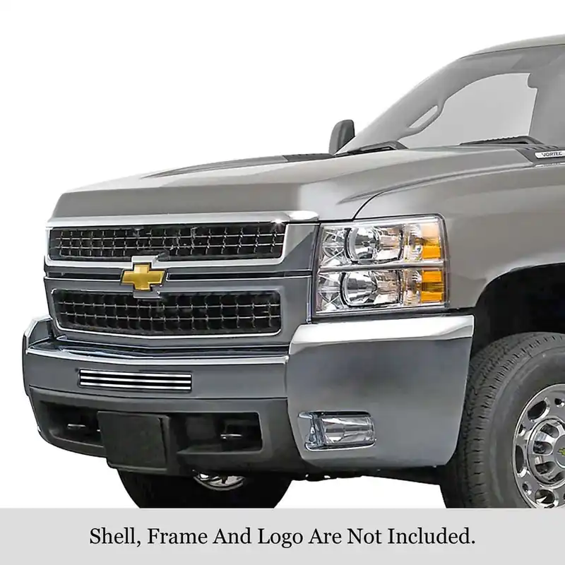 APS Polished Stainless Steel Billet Grille APS GR03FEG75S Affordable