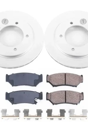 Secure Checkout Power Stop 00-04 Chevrolet Tracker Front Z17 Evolution Geomet Coated Brake Kit