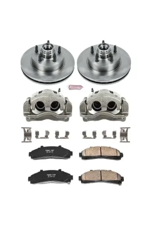 Power Stop 98-02 Ford Ranger Front Autospecialty Brake Kit w/Calipers Secure Checkout