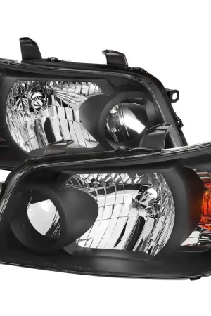 Fan Favorite Spec-D Headlights w/ Black Housing SPE 2LH-HLDR04JM-GO