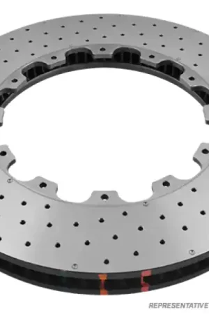 Hassle-Free Returns DBA 2017 Dodge Durango Front 5000 Series Drilled Ring w/NAS Nuts