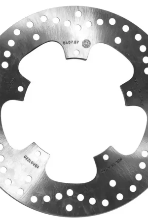 Brembo OE 10-17 Aprilia SR Max 125CC/14-15 Gilera Nexus 500CC 260x5mm Brake Disc - Front Fixed Deal