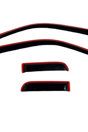 Auto Ventshade Ventvisor In-Channel Deflector - 4 pc BBFF 194888 Factory Price