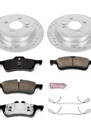 Direct From Manufacturer Power Stop 02-06 Mini Cooper Rear Z23 Evolution Sport Brake Kit