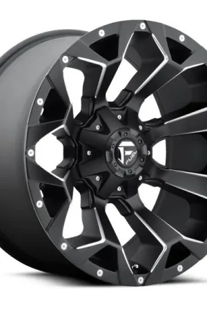 Fuel Offroad Wheels Assault D546 Matte Black Milled 20x10 -18mm Offset 8x165.1 (8x6.5) Order Now