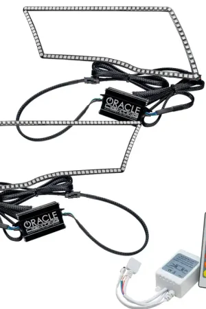 Oracle Dodge Ram Sport 09-18 LED Headlight Halo Kit - ColorSHIFT w/ Simple Controller Top Pick