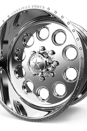 American Force Forged Wheels Big Ten F09 Polished 24x12 -40mm Offset 8x165.1 (8x6.5) Top Rated