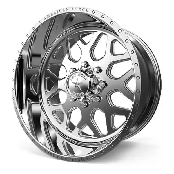 American Force Forged Wheels Flux F30 Polished 24x12 -40mm Offset 8x165.1 (8x6.5) Instant Buy