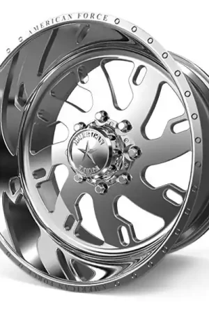 Super Sale American Force Forged Wheels Raptor 81 Polished 24x14 -73mm Offset 8x180