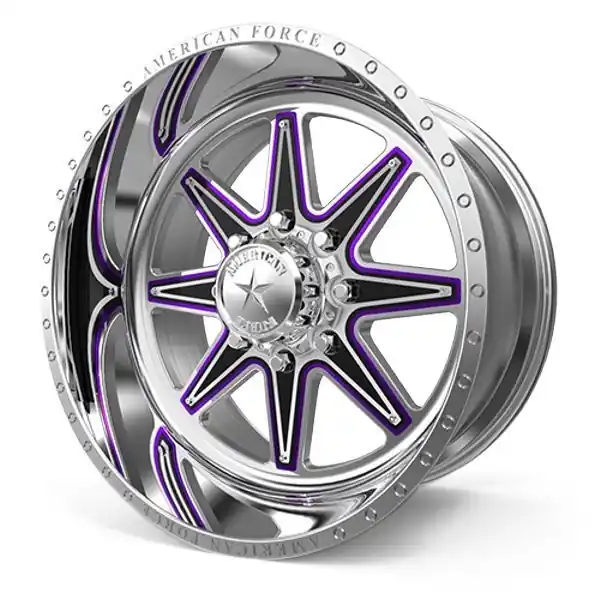 American Force Forged Wheels Evade 211 Polished 24x11 0mm Offset 5x150 Exclusive Offer