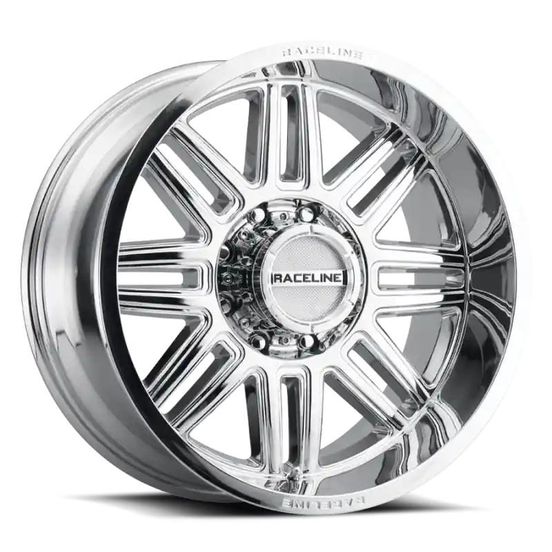 Limited Time Raceline 948C Split 17x9in / 8x170 BP / -12mm Offset / 125.2mm Bore - Chrome Wheel