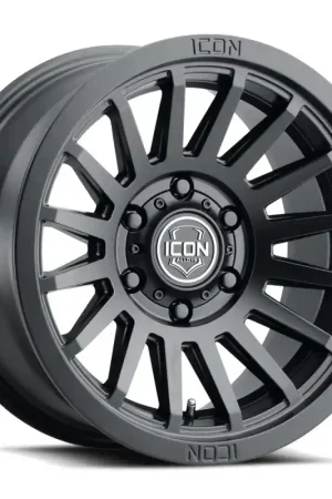 Today Only ICON Recon SLX 17x8.5 6x5.5 BP 25mm Offset 5.75in BS 95.1mm Bore Satin Black Wheel