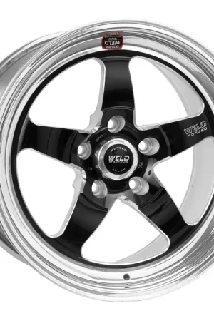 Weld S71 18x10 / 5x115mm BP / 6.7in. BS Black Wheel (Medium Pad) - Non-Beadlock Handmade