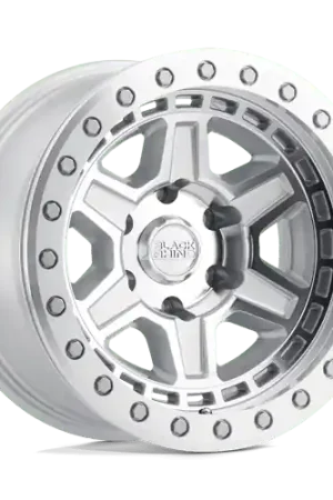 BRREN 17X8.5 5X4.5 SLVR-MIR-SLV-BLT -38MM Wholesale