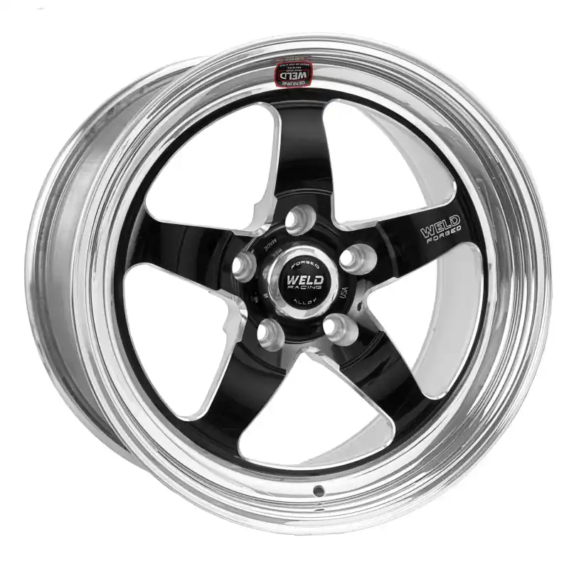 Weld S71 18x6.5 / 5x4.5 BP / 3.1in. BS Black Wheel (High Pad) - Non-Beadlock Must Have