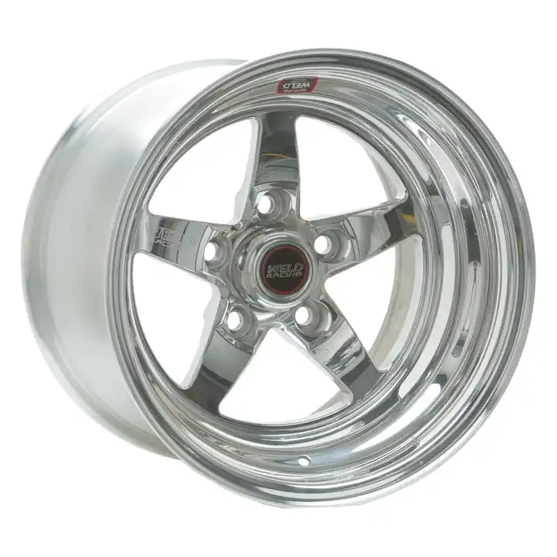 Grab Now Weld S71 15x7 / 5x4.75 BP / 4.5in. BS Polished Wheel (Medium Pad) - Non-Beadlock