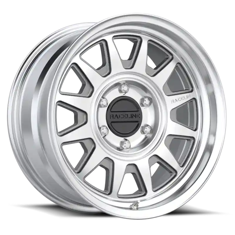 Raceline 952MC Aero 17x9in / 6x139.7 BP / -12mm Offset / 106.1mm Bore - Machined Wheel Special Offer