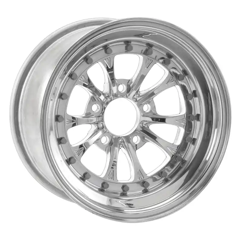 Next Day Delivery Weld Vitesse 15x9 / 5x4.75 BP / 4.5in. BS Polished Wheel - Non-Beadlock