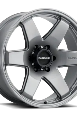 Raceline 942GS Addict 18x9in / 5x150 BP / 12mm Offset / 110.3mm Bore - Greystone Wheel Authentic