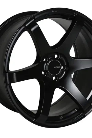 Enkei T6S 18x8.5 35mm Offset 5x120 Bolt Pattern 72.6 Bore Matte Black Wheel Original