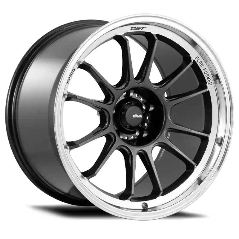 Konig Hypergram 17x9 5x100 ET40 Metallic Carbon w/ Machined Lip Authentic