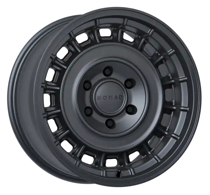 Nomad N502DU Arvo 17x8.5in / 5x127 BP / 0mm Offset / 78.1mm Bore - Dark Gunmetal Wheel Low Price