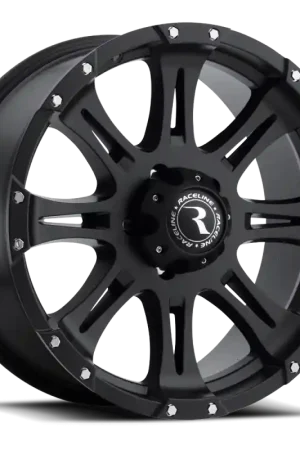 Fresh Stock Raceline 981 Raptor 17x9in / 6x139.7 BP / 0mm Offset / 106.1mm Bore - Satin Black Wheel