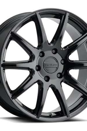 Modern Raceline 159B Spike 20x8.5in / 6x120 BP / 15mm Offset / 67.1mm Bore - Gloss Black Wheel