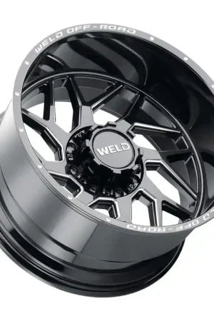 New Arrival Weld Off-Road W117 22X12 Fulcrum 8X170 ET-44 BS4.75 Gloss Black MIL 125.1