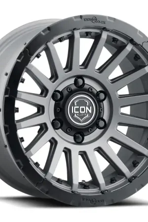 ICON Recon Pro 17x8.5 5 x 4.5 0mm Offset Charcoal Wheel New Release