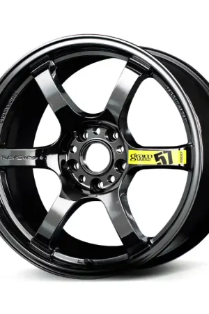 Express Delivery Gram Lights 57DR Limited Edition 18X9.5 +22 5x114.3 Rays Black Metal Coat (RB)
