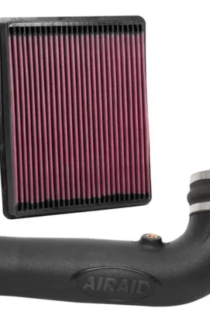 Airaid 17-18 GMC Sierra/Yukon V8-6.2L F/I Jr Intake Kit - Oiled / Red Media Premium
