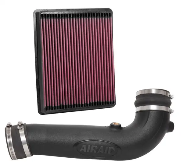 Airaid 17-18 GMC Sierra/Yukon V8-6.2L F/I Jr Intake Kit - Oiled / Red Media Premium