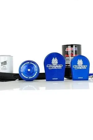 In Demand Sinister Diesel 03-07 Ford 6.0L Oil Filter & Coolant Filtration System