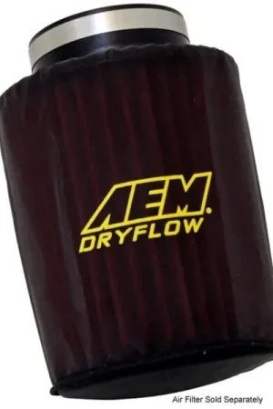 Authentic AEM Air Filter Wrap 6 in Base 5 1/8in Top 7 1/8 in Tall