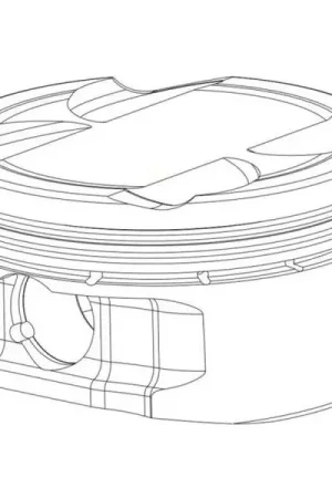 Big Sale CP Piston & Ring Set for Nissan SR20DE w/ Turbo - Bore (86.5mm) - Size (.5mm) - 8.5:1