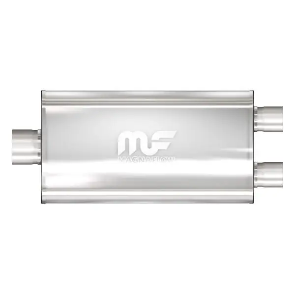 MagnaFlow Muffler Mag SS 22X5X11 2.5/3.50 D/C Warranty Included