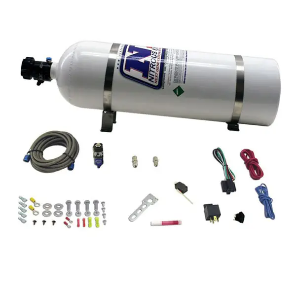 Reduced Price Nitrous Express Diesel Dry Nitrous Kit w/15lb Bottle/Mounting Hardware for 50HP