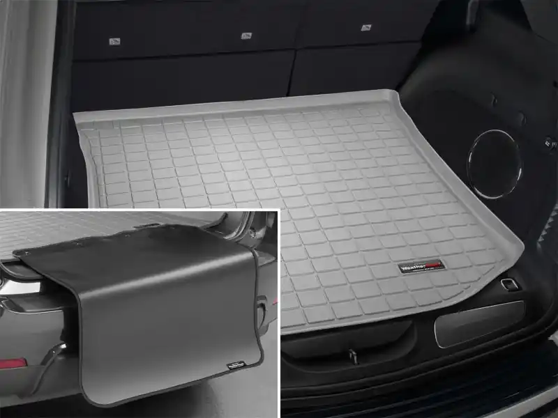 WeatherTech 2011+ Jeep Grand Cherokee Cargo With Bumper Protector - Grey Editor’s Pick