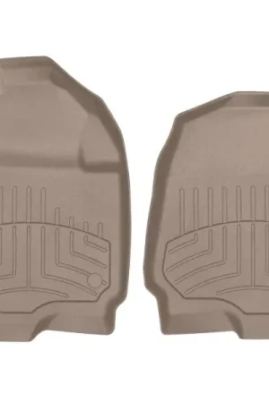 WeatherTech 11-21 Dodge Charger (AWD)/Chrysler 300 & 300C (AWD) Front FloorLiner HP - Tan Crafted