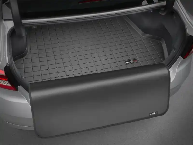 Budget WeatherTech 2017+ Land Rover Range Rover Evoque Convertible Cargo Liners w/ Bumper Protector - Grey