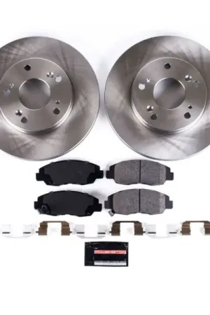 Power Stop 06-11 Honda Civic Front Autospecialty Brake Kit Limited Edition