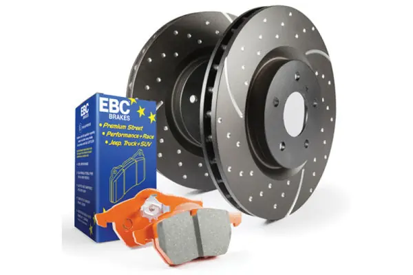 Next Day Delivery EBC S8 Brake Pad and Rotor Kit