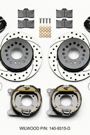 Order Now Wilwood Forged Dynalite P/S Park Brake Kit Drilled 12 Bolt 2.75in offset Staggered Shock