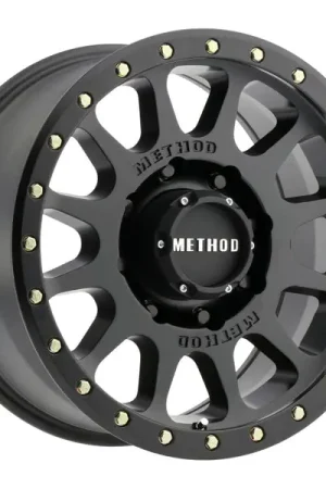 Method MR305 NV HD 17x8.5 0mm Offset 8x6.5 130.81mm CB Matte Black Wheel Direct From Factory