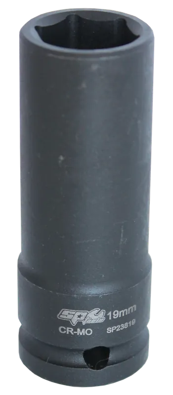 SP Tools 1\\/2 inch Dr Deep Impact Sockets - 6pt Metric - Individual, Size: 16mm - SP23816 Free Delivery