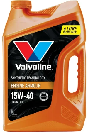 Grab Now Valvoline Engine Armour 15W-40 Synthetic Technology Engine Oil - 6L - 1363.06 (Pickup Only)